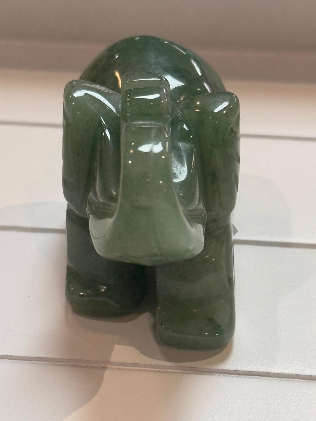 Green Aventurine Elephant